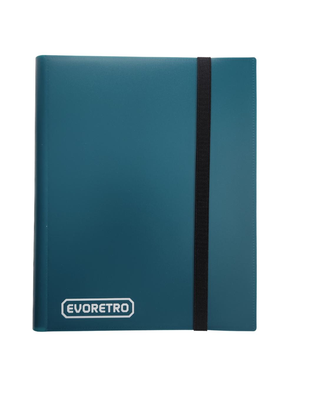 EVORETRO 9 Pocket Card Flex Portfolio | 360 Card Collector Folio Binder