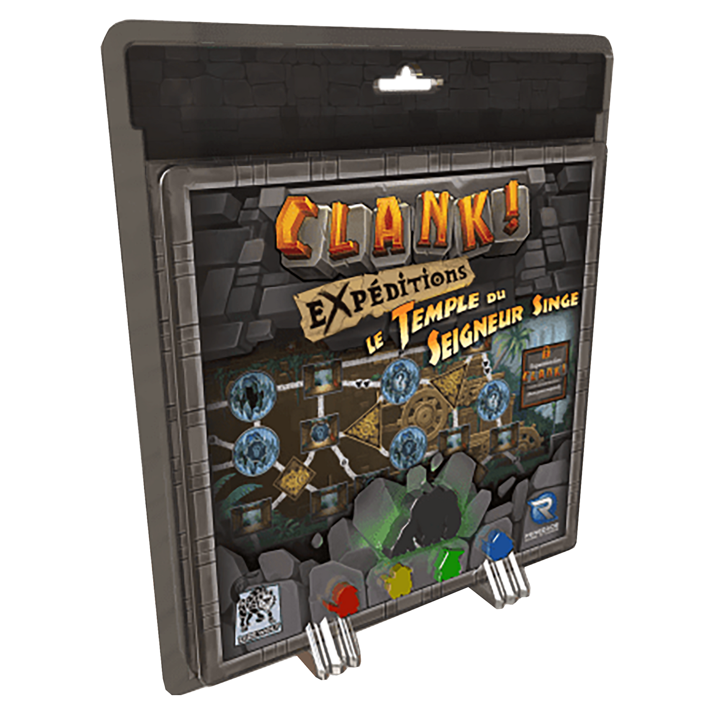 Boîte du jeu de société CLANK! Expéditions : Le Temple du Seigneur Singe – Extension (VF) | AdventureBox