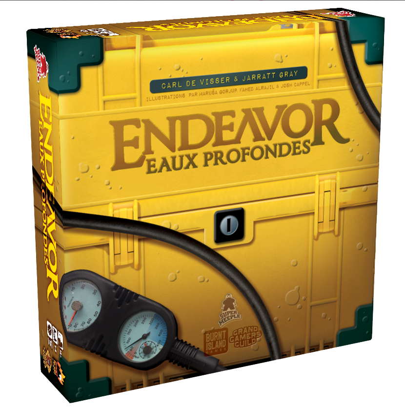 Boîte du jeu de société Endeavor : Eaux Profondes - FR - 1-4 joueurs, 60 - 120 min, 10 ans+ | AdventureBox