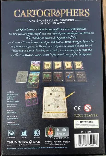 Cartographers (FR) - AdventureBox | Jeux de Société