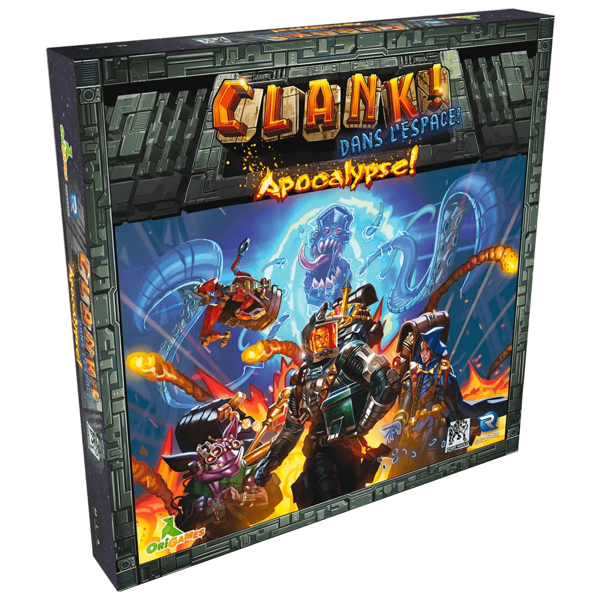 CLANK! DANS L'ESPACE - APOCALYPSE! - AdventureBox | Jeux de Société