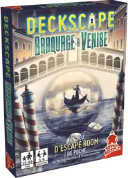 DECKSCAPE - Braquage à Venise - FR - AdventureBox | Jeux de Société