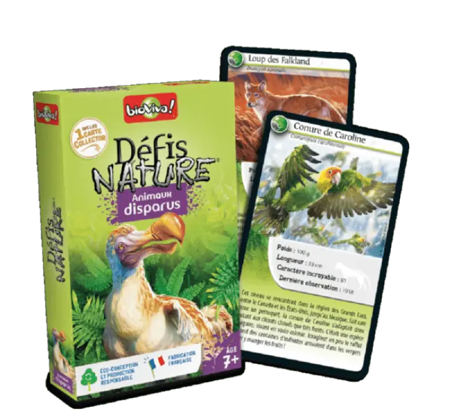 Défis Nature / Animaux disparus - AdventureBox | Jeux de Société