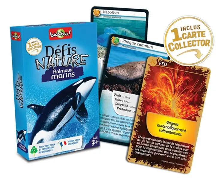 Défis Nature / Animaux marins - AdventureBox | Jeux de Société