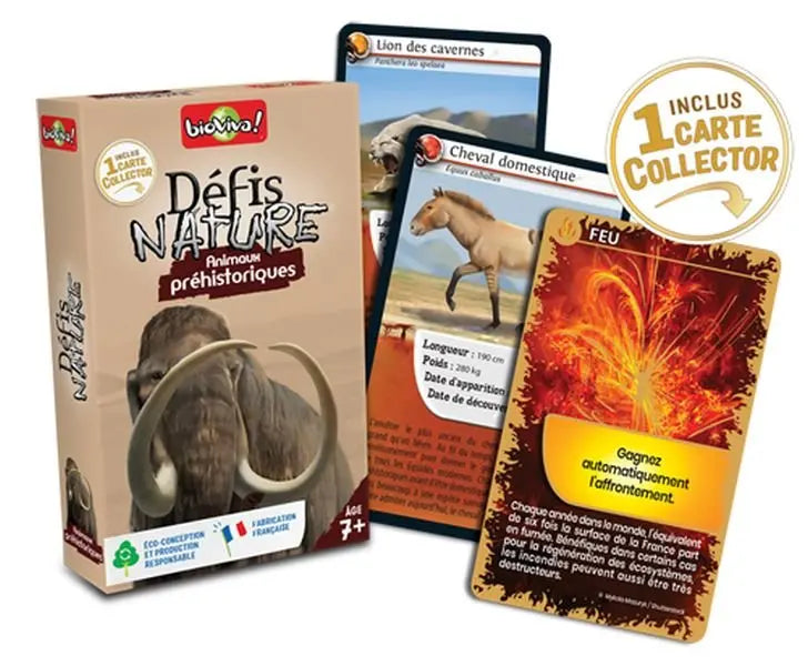 Défis Nature / Animaux préhistoriques - AdventureBox | Jeux de Société