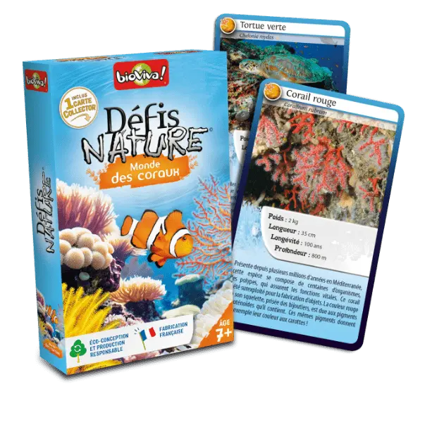 Défis Nature / Monde des coraux (fr) - AdventureBox | Jeux de Société