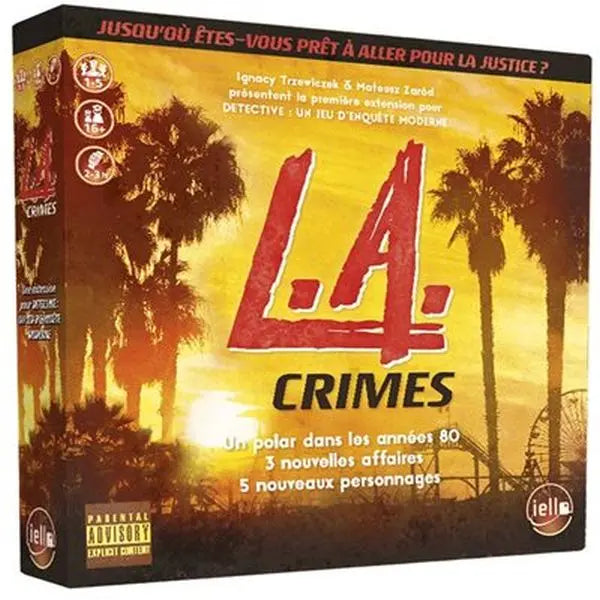 DETECTIVE - EXT. L.A. CRIMES (FR) - AdventureBox | Jeux de Société