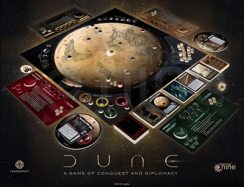 Dune - Conquête et diplomatie (français) - AdventureBox | Jeux de Société
