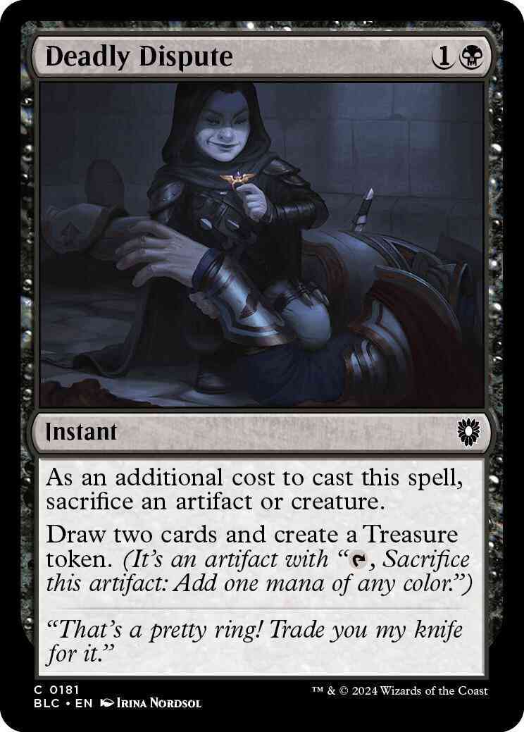 Magic The Gathering | Deadly Dispute | Unknown #C 0794 | Common | NM | EN