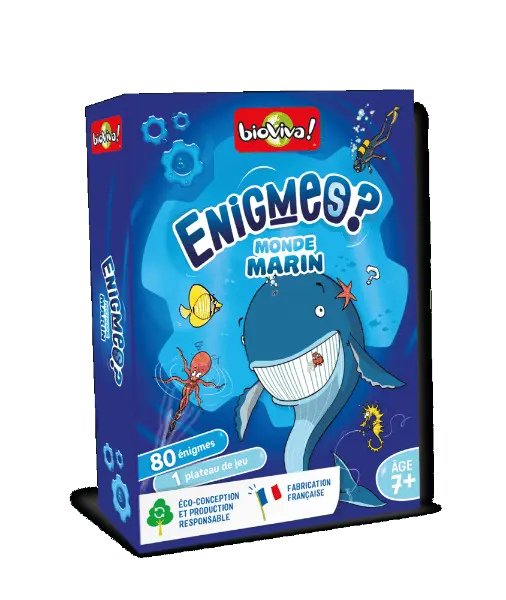 Enigmes / Monde marin - AdventureBox | Jeux de Société