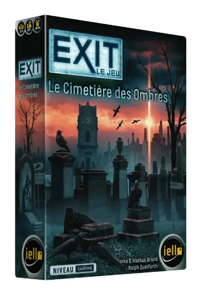 EXIT - Le Cimetière des Ombres (FR) - AdventureBox | Jeux de Société
