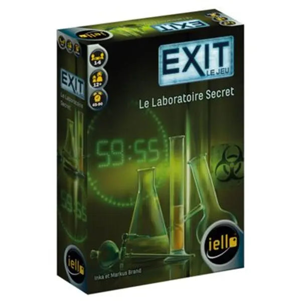 EXIT - Le Laboratoire Secret (FR) - AdventureBox | Jeux de Société