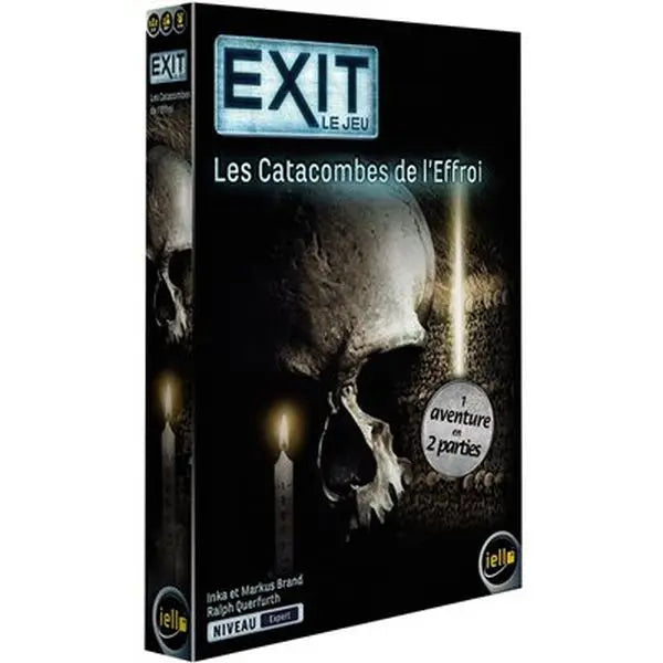 EXIT - Les Catacombes de l'Effroi (FR) - AdventureBox | Jeux de Société