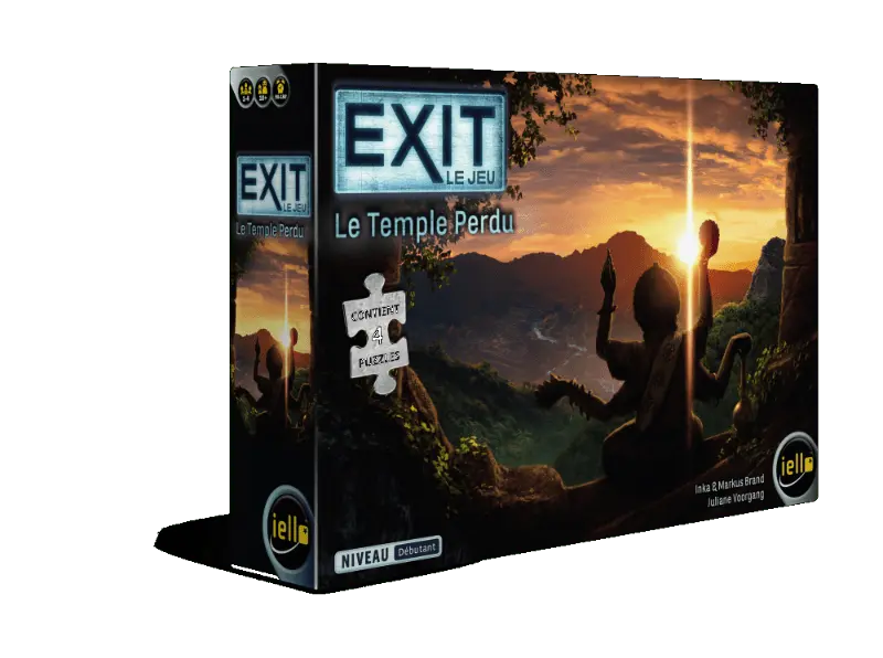 EXIT Puzzle - le temple perdu (FR) - AdventureBox | Jeux de Société