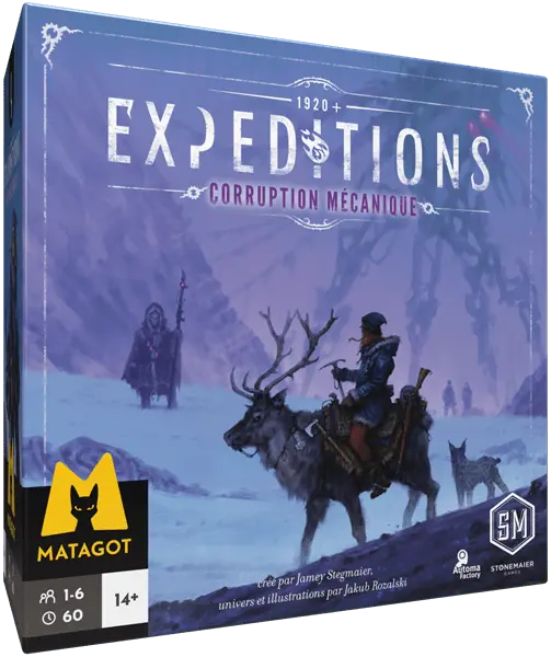 Expeditions - Corruption Mécanique (fr)-AdventureBox | Jeux de Société