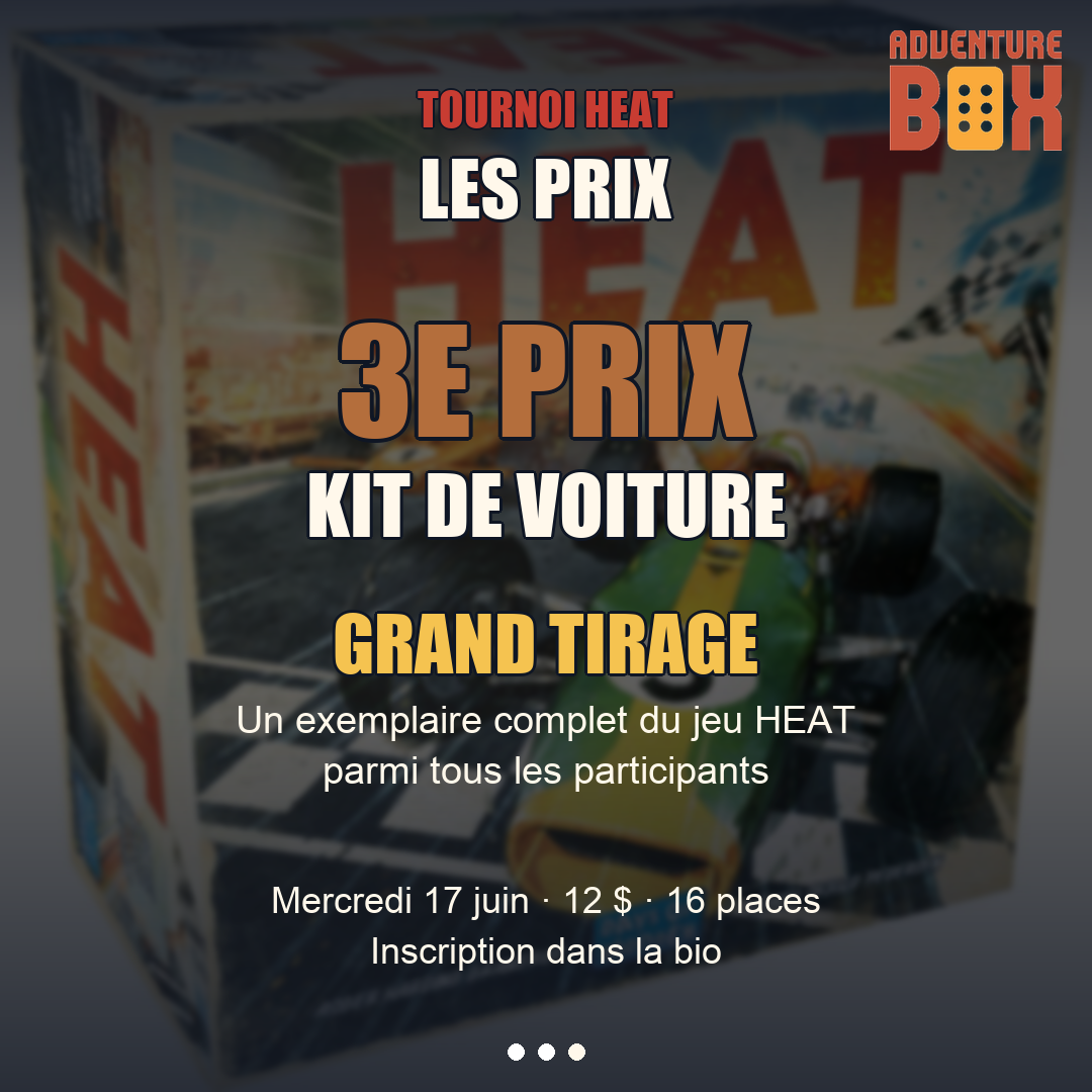 heat prix 3of3 tirage