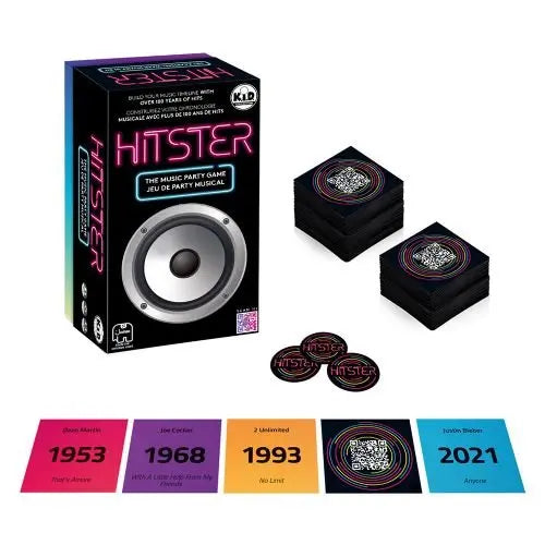 Hitster - Jeu de party musical - AdventureBox | Jeux de Société