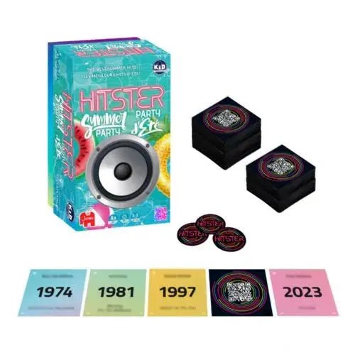 Hitster Summer Party - Music Party Game - AdventureBox | Jeux de Société