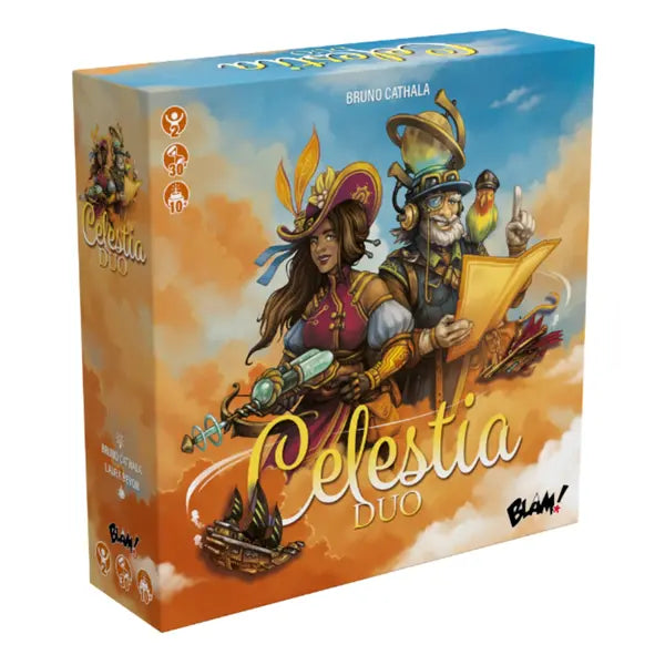 Celestia Duo board game box