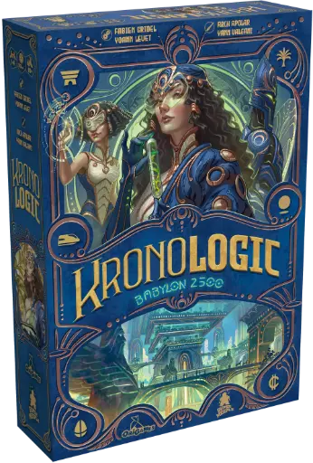 Boîte du jeu de société Kronologic : Babylon 2500 (FR) — Jeu de déduction compétitif - 1-4 joueurs, 90 min, 10 ans+