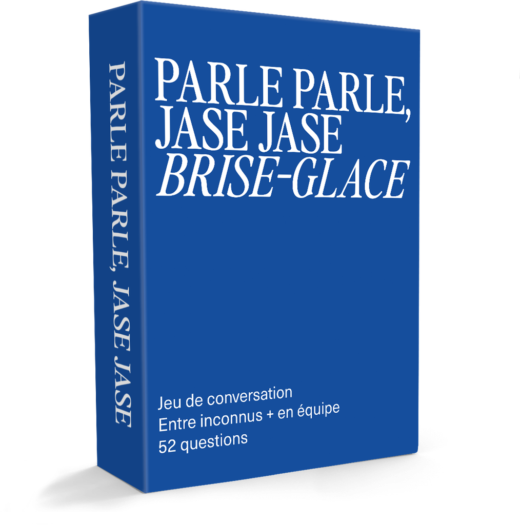 Parle Parle, Jase Jase : Brise-Glace - Outil Team Building Québécois - Meyeur - FR