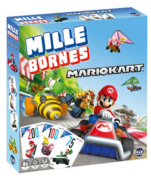 Mille Bornes Mario Kart - Dujardin × Nintendo - Jeu Famille 2-8 Joueurs - 7+ - FR