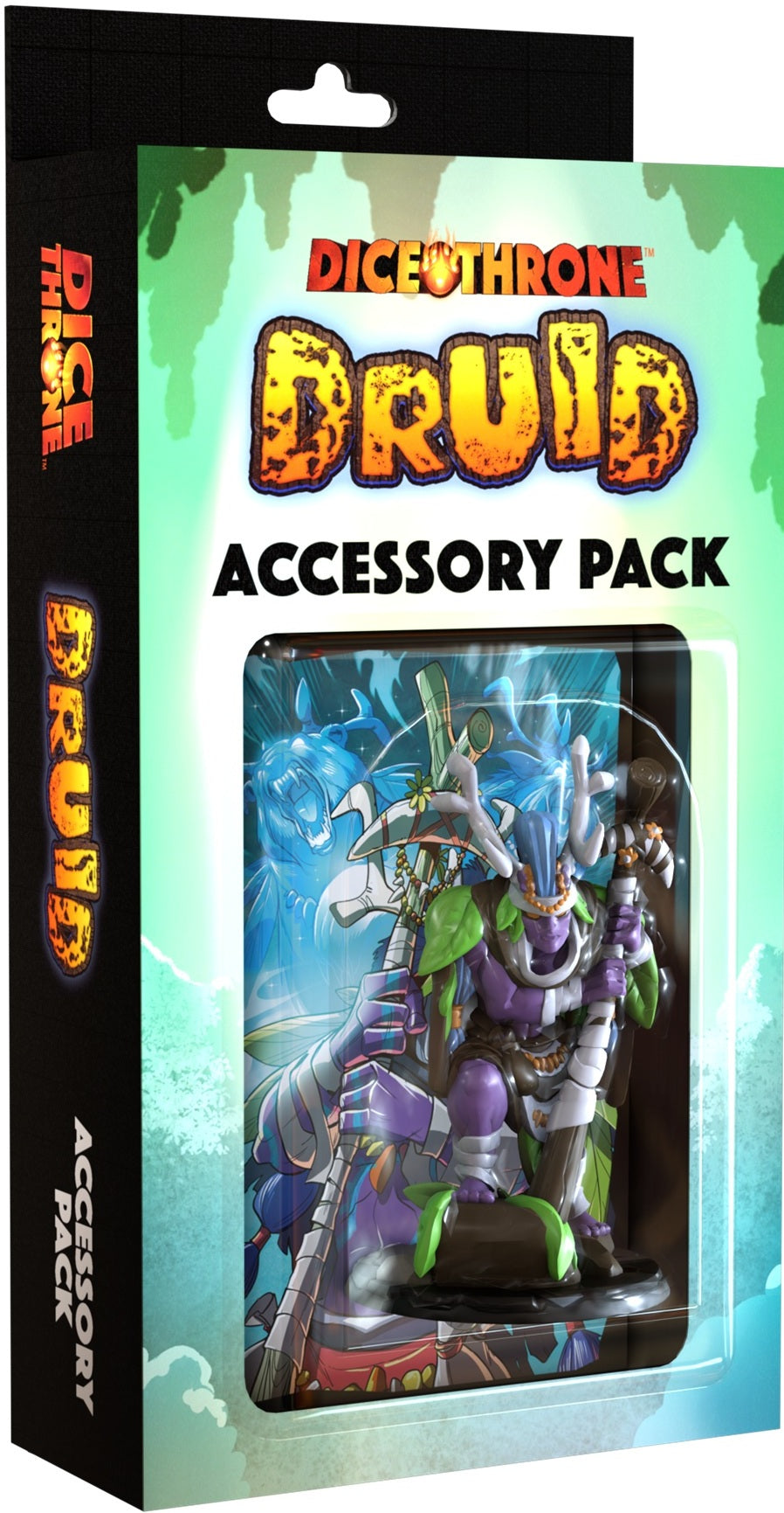 Dice Throne Accessory Pack - Druid | Extension Officielle - accessoire pour jeu de société | AdventureBox