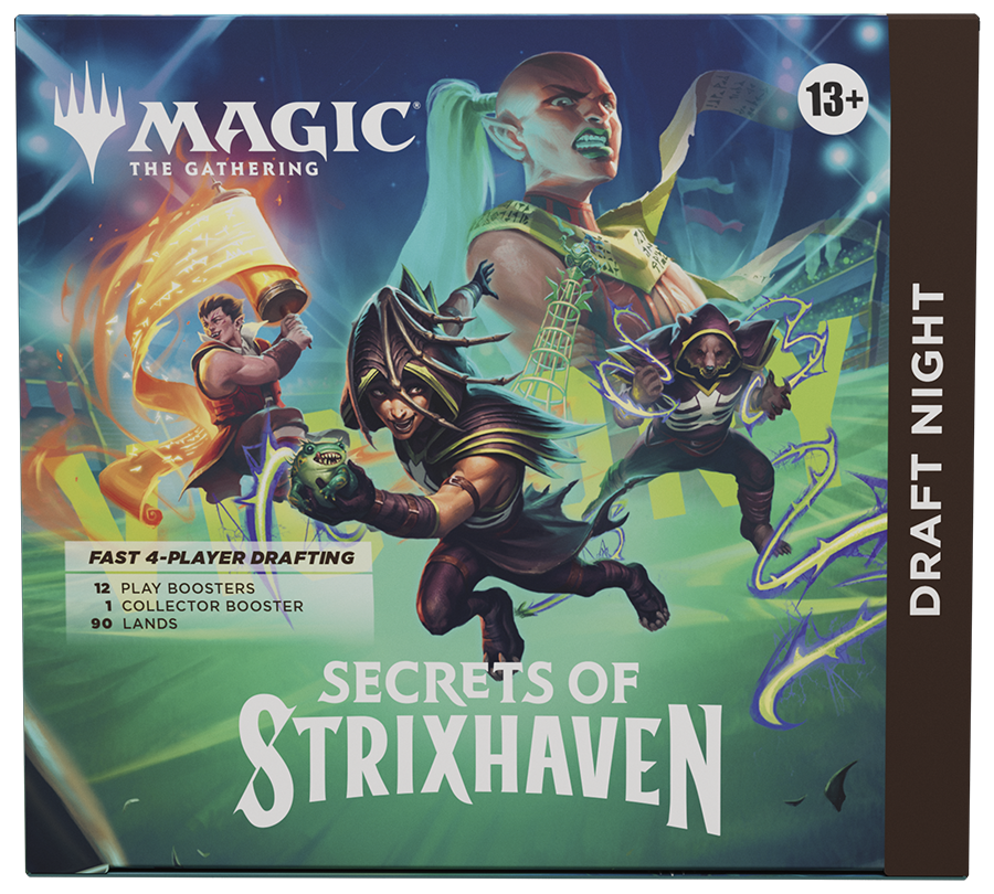 Draft Night Box — MTG : Les Secrets de Strixhaven- Précommande
