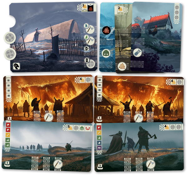 Knarr : Skali – Extension | Village viking et raids - composants et matériel de jeu