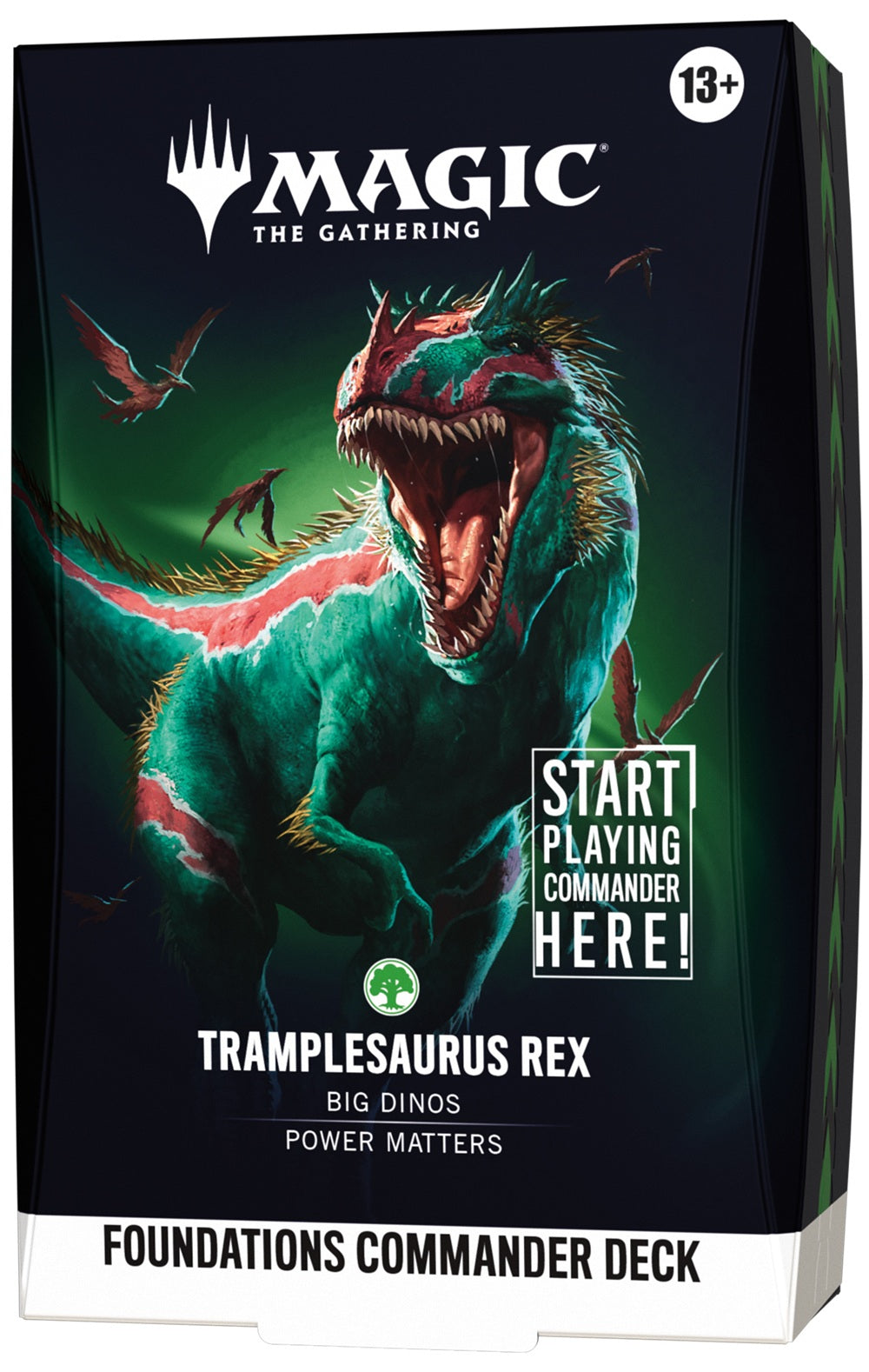 Foundations Commander Deck Tramplesaurus Rex · Magic: The Gathering