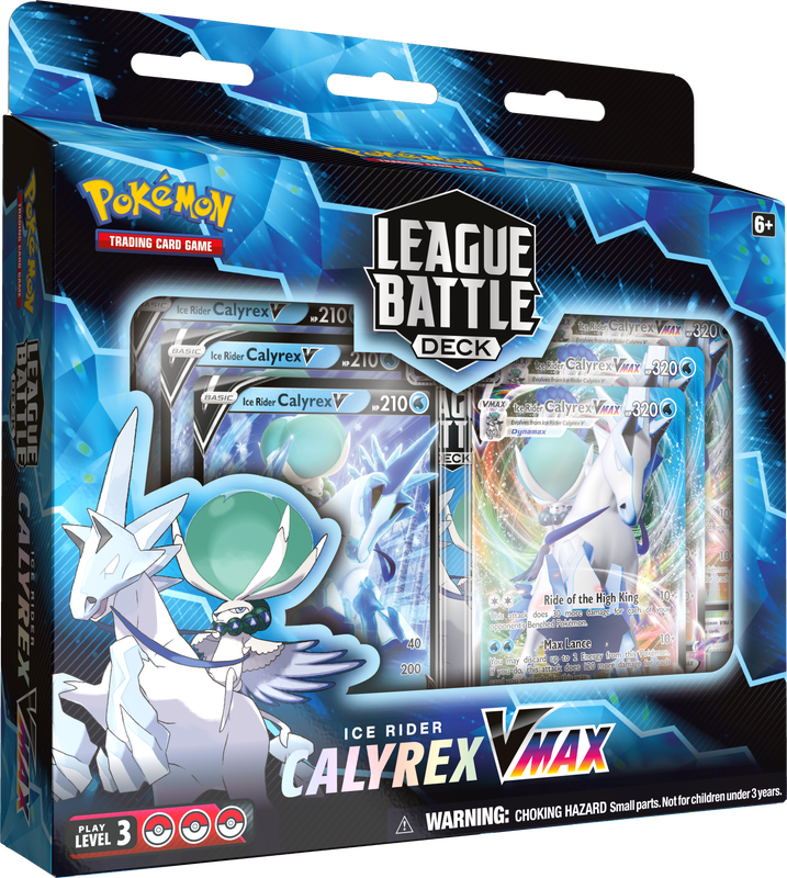 Pokémon League Battle Deck – Calyrex VMAX Bleu - vue 3 du produit