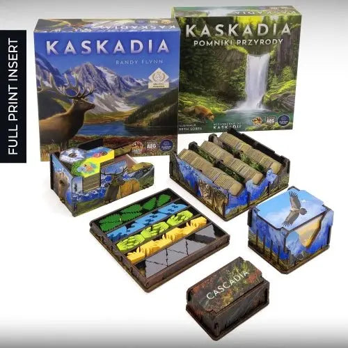 Insert Cascadia + Expansion UV Print - AdventureBox | Jeux de Société
