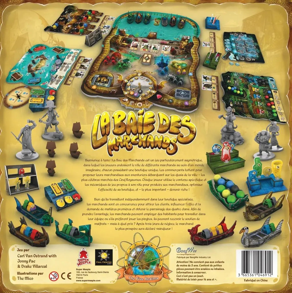 La Baie des Marchands - FR - AdventureBox | Jeux de Société