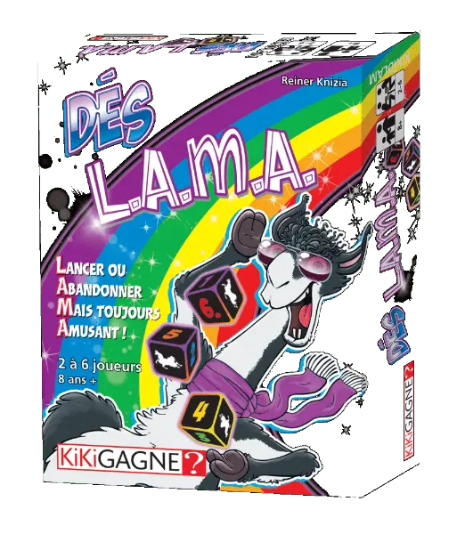 Lama dés (FR)-AdventureBox | Jeux de Société