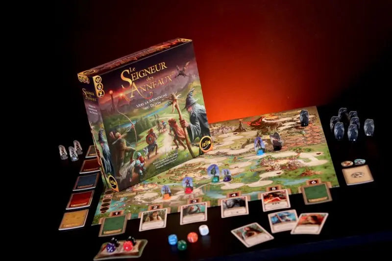 Le Seigneur des Anneaux : Vers la Montagne du Destin (fr) - AdventureBox | Jeux de Société
