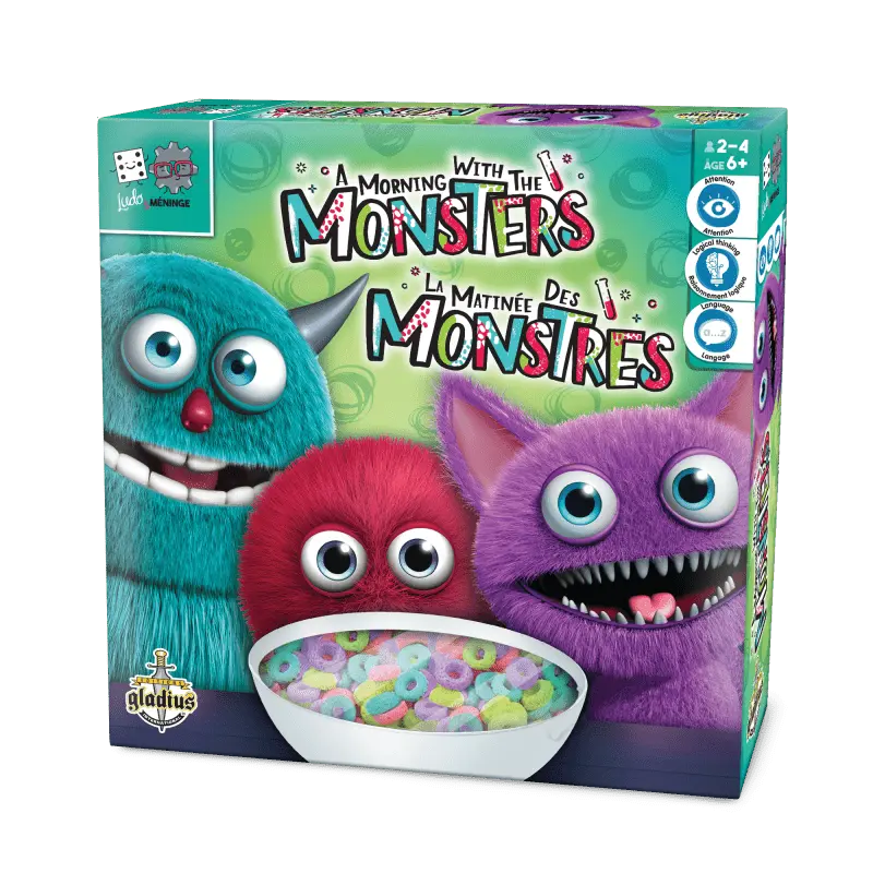 Ludo & Méninge - La Matinée des Monstres - AdventureBox | Jeux de Société