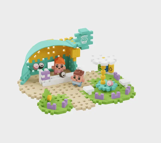 Mini Waffle - Cafe 80 pcs (FR-EN) - AdventureBox | Jeux de Société