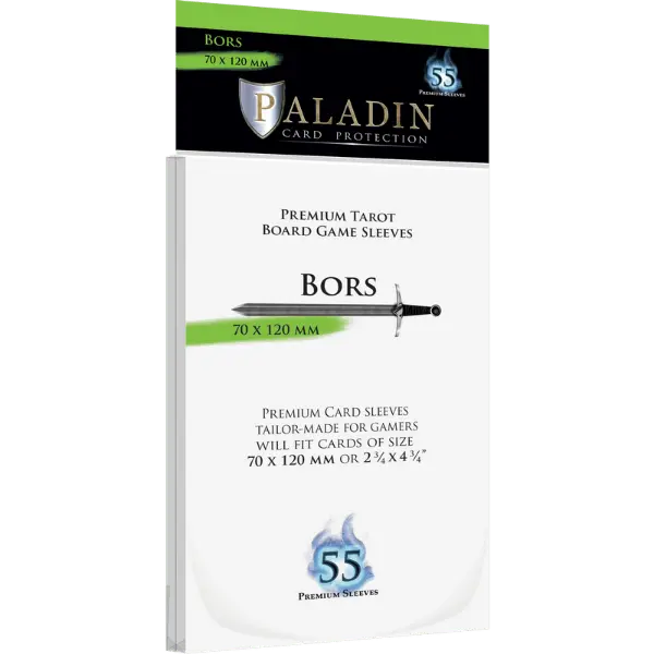 Paladin Sleeve - Bors - 70x120 - AdventureBox | Jeux de Société
