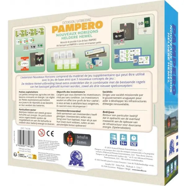 Pampero - ext. Horizons (fr) - AdventureBox | Jeux de Société