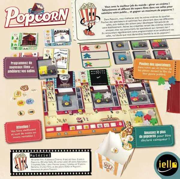 Popcorn (fr) - AdventureBox | Jeux de Société