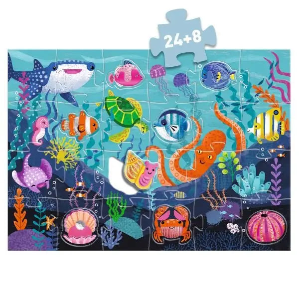 Puzzle géant / Tactilo mer - illustration du casse-tête
