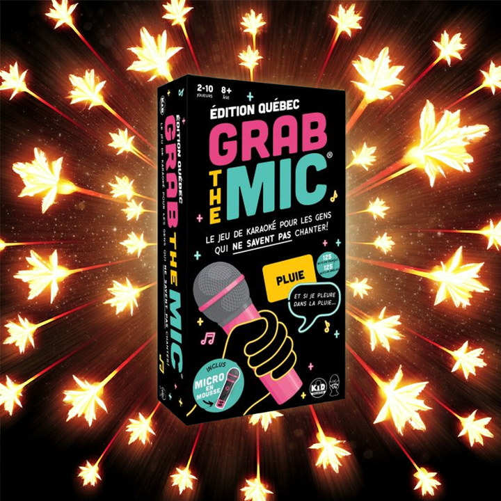 Jeu Grab the Mic - Édition Québec