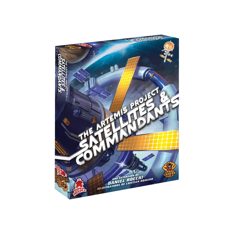 The Artemis Project - Ext. Satellites et Commandants - FR - AdventureBox | Jeux de Société