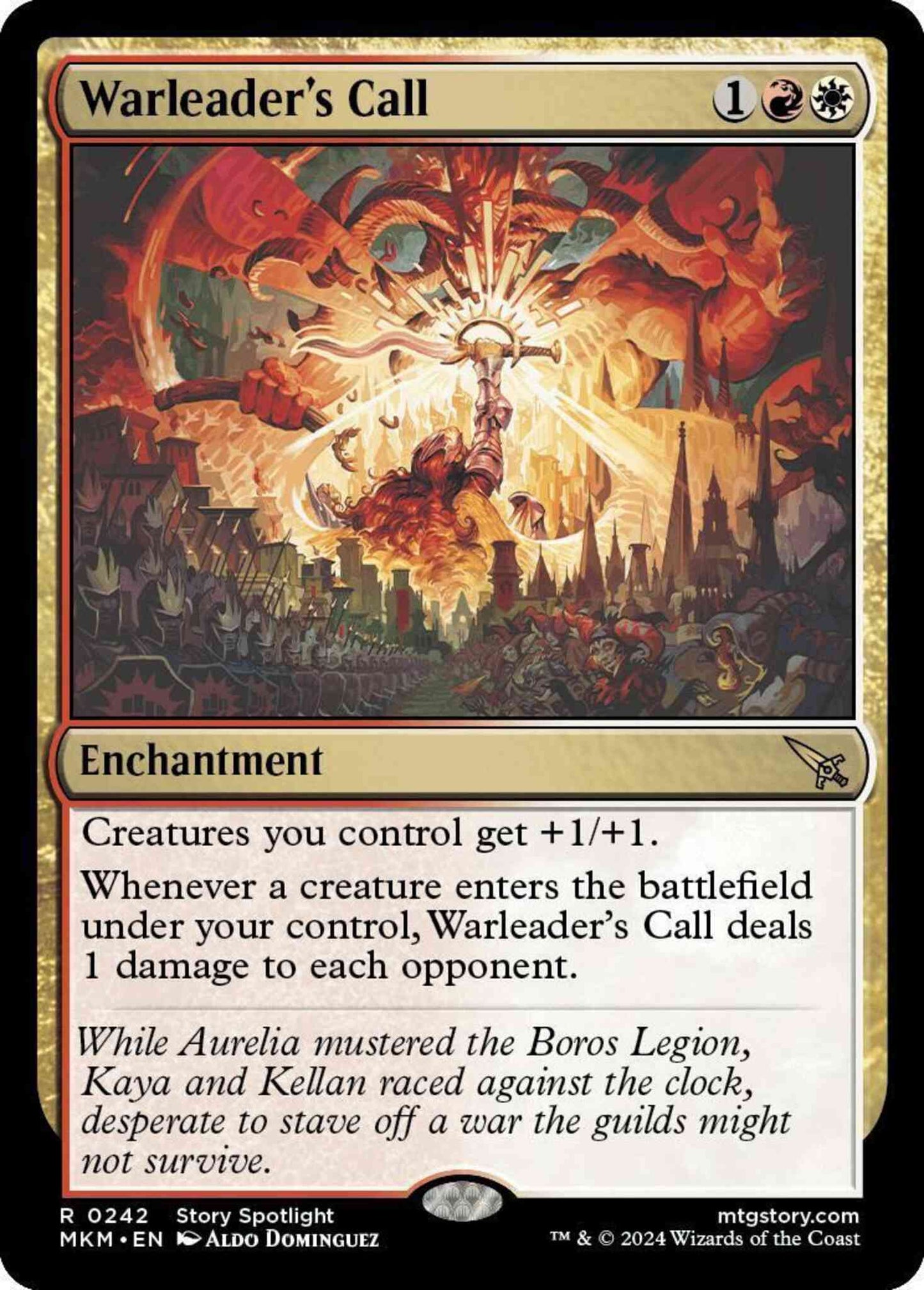 Magic The Gathering | Warleader's Call | Marvel (associé à Magic) #M 0096 | Other | NM | EN