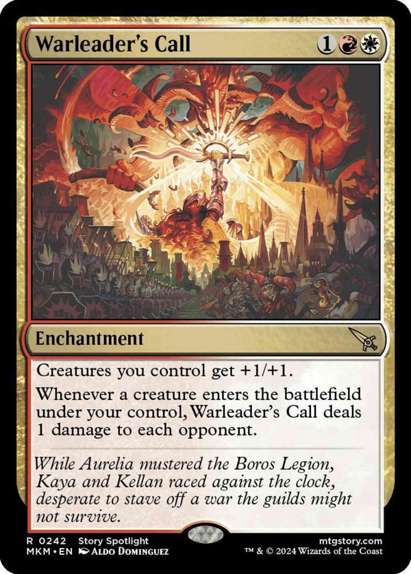 Magic The Gathering | Warleader's Call | Marvel (associé à Magic) #M 0096 | Other | NM | EN