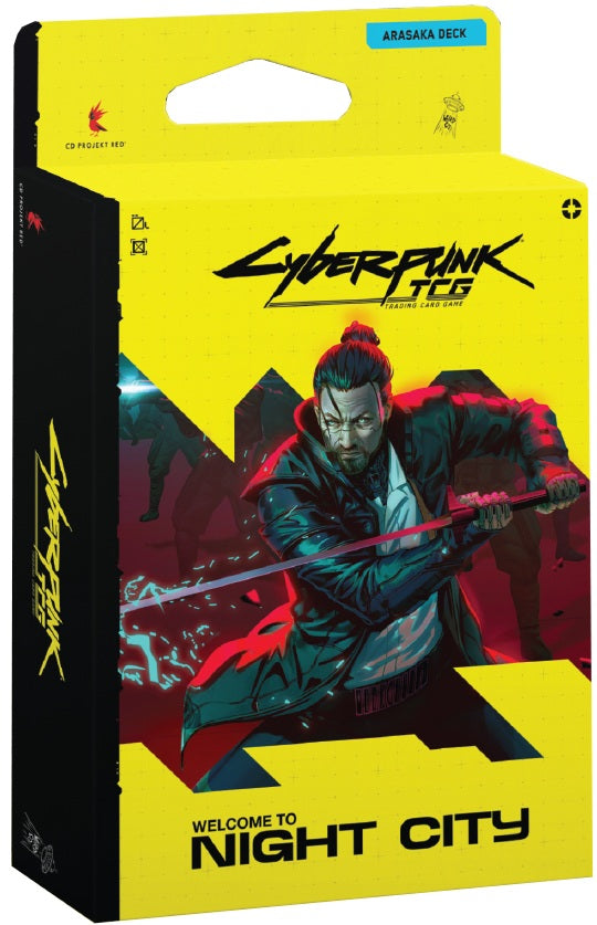 Cyberpunk TCG Welcome to Night City Starter Deck Embracing Power