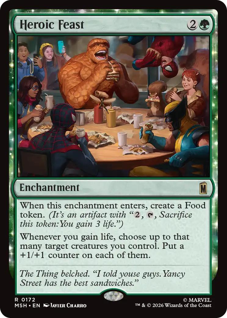 Magic The Gathering | Heroic Feast | UNKNOWN #0172 | Mythic | NM | EN