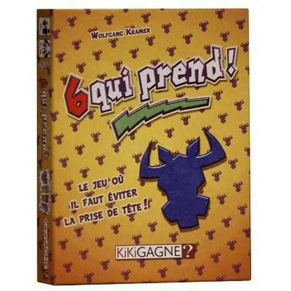 6 Qui Prend! (Fr)-AdventureBox | Jeux de Société