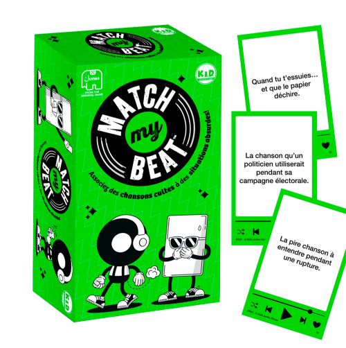 Match My Beat – Jeu de Party Musical Version Française précommande