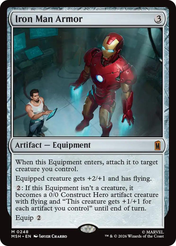 Magic The Gathering | Iron Man Armor | Marvel Multiverse #M 0427 | Artifact | NM · FOIL | EN